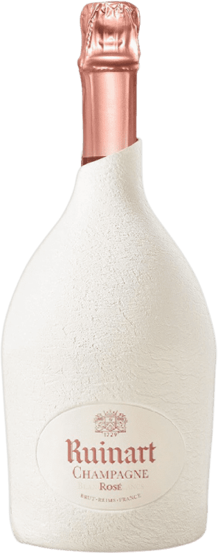 111,95 € Envío gratis | Espumoso rosado Ruinart Segunda Piel Rosé A.O.C. Champagne Champagne Francia Pinot Negro, Chardonnay Botella 75 cl