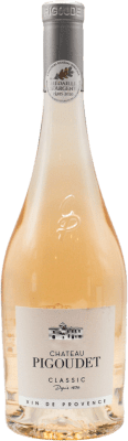 52,95 € Envío gratis | Vino rosado Château Pigoudet Rosé Francia Syrah, Garnacha, Cinsault Botella Magnum 1,5 L