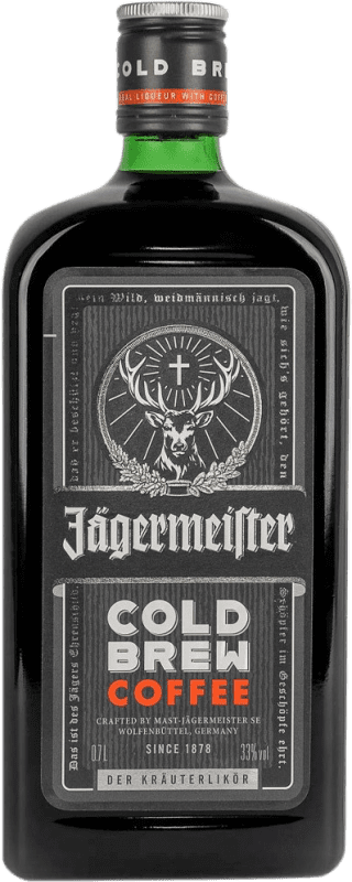 19,95 € Envio grátis | Licores Mast Jägermeister Cold Brew Coffee Alemanha Garrafa 70 cl
