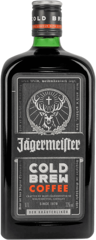 19,95 € Envio grátis | Licor de Ervas Mast Jägermeister Cold Brew Alemanha 70 cl Coffee — Café