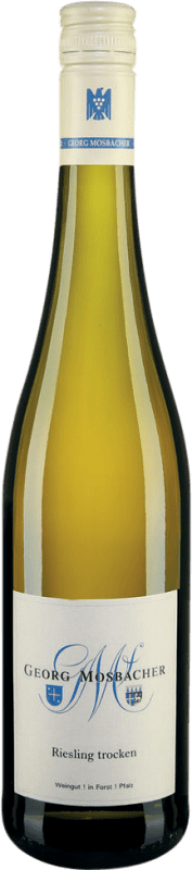 15,95 € 送料無料 | 白ワイン Georg Mosbacher ドライ Q.b.A. Pfälz Pfälz ドイツ Riesling ボトル 75 cl