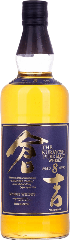 118,95 € Envío gratis | Whisky Single Malt The Kurayoshi Japón 8 Años Botella 70 cl