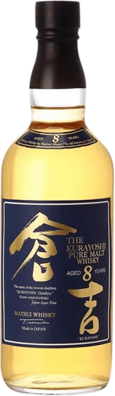 123,95 € 免费送货 | 威士忌单一麦芽威士忌 The Kurayoshi 日本 8 岁 瓶子 70 cl