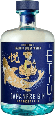 55,95 € Free Shipping | Gin Asahikawa Etsu Pacific Ocean Water Japan Bottle 70 cl