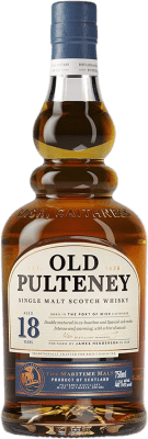 168,95 € Бесплатная доставка | Виски из одного солода Old Pulteney Шотландия Объединенное Королевство 18 Лет бутылка 70 cl