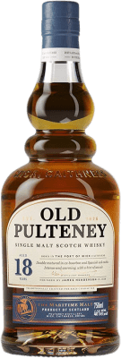 212,95 € 免费送货 | 单一麦芽威士忌 Old Pulteney 苏格兰 英国 18 岁 70 cl