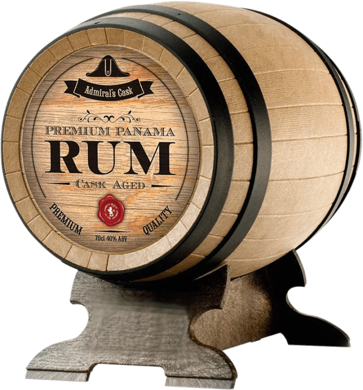 61,95 € Envío gratis | Ron Old St. Andrews Panama Rum Barrel Escocia Reino Unido Botella 70 cl