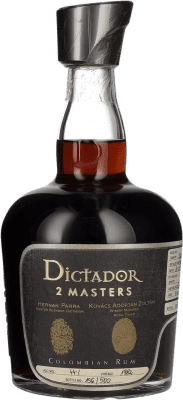 847,95 € Free Shipping | Rum Dictador 2 Masters Royal Tokaji Colombia Bottle 70 cl