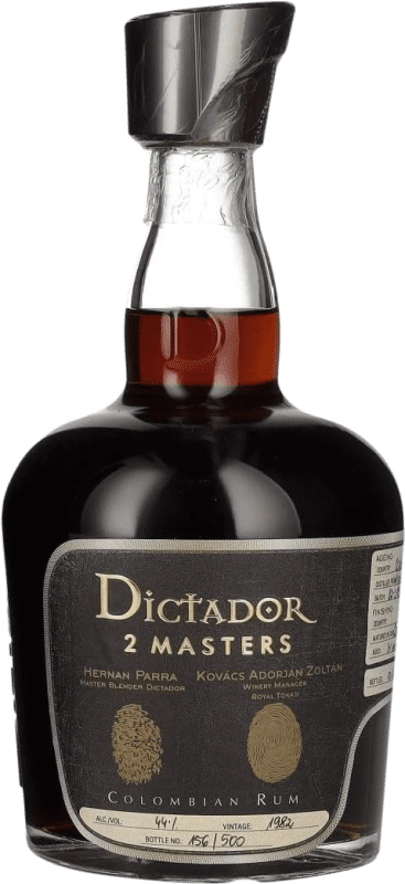 1 173,95 € Envoi gratuit | Rhum Dictador 2 Masters Tokaji Royal Colombie 70 cl