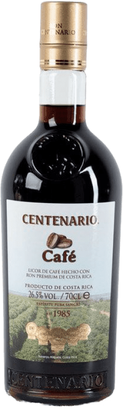 25,95 € Envío gratis | Licores Centenario Ron Café Costa Rica Botella 70 cl