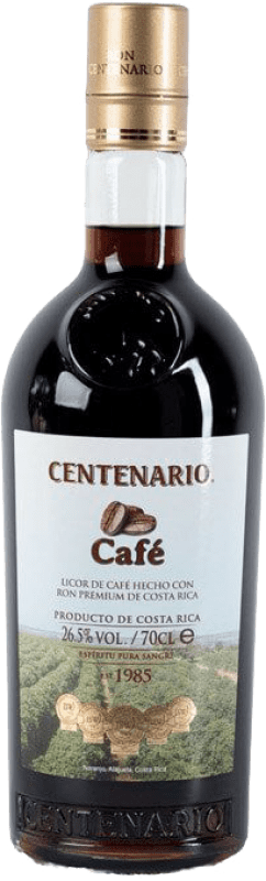 25,95 € Envio grátis | Licores Centenario Ron Café Costa Rica Garrafa 70 cl