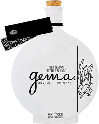 89,95 € 免费送货 | 龙舌兰酒 La Cofradía Gema Silver — 银色版, Ceramic Porcelain — 陶瓷瓷器 墨西哥 70 cl
