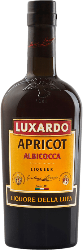 18,95 € Envio grátis | Licores Luxardo Apricot Itália Garrafa 70 cl