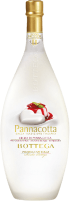 15,95 € Envío gratis | Crema de Licor Bottega Pannacotta Italia Botella Medium 50 cl