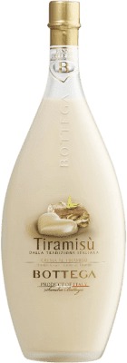 34,95 € Envio grátis | Creme de Licor Bottega Itália Garrafa Medium 50 cl Tiramisu