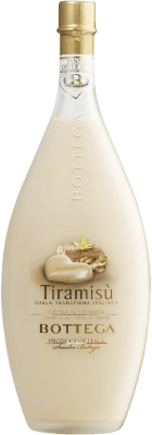 22,95 € Free Shipping | Liqueur Cream Bottega Tiramisù Italy Medium Bottle 50 cl