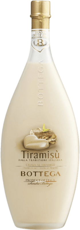 15,95 € 免费送货 | 奶油利口酒 Bottega 意大利 中瓶装 50 cl Tiramisu — 提拉米苏