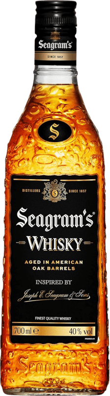 19,95 € Free Shipping | Blended Whisky Seagram's United States 70 cl