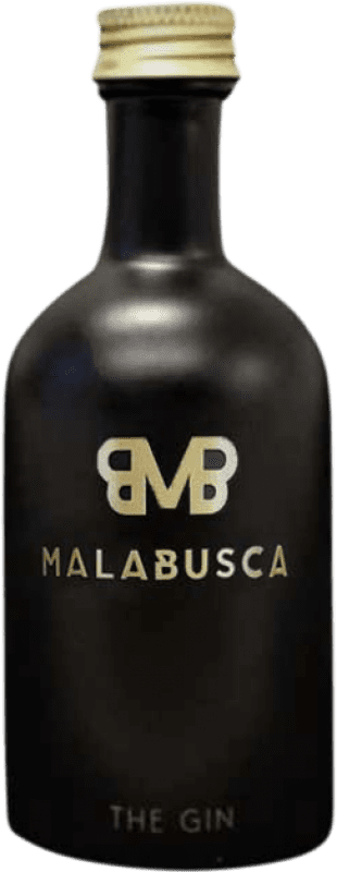 6,95 € Free Shipping | Gin Malabusca Gin Spain Miniature Bottle 5 cl