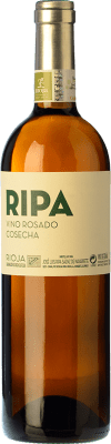 24,95 € 免费送货 | 玫瑰酒 Ripa Navarrete Rosado D.O.Ca. Rioja 拉里奥哈 西班牙 Tempranillo, Grenache 瓶子 75 cl