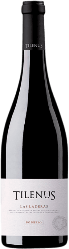 13,95 € Free Shipping | Red wine Estefanía Tilenus Las Laderas D.O. Bierzo Castilla y León Spain Mencía Bottle 75 cl