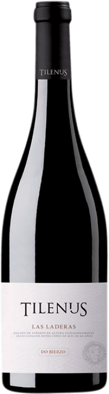 13,95 € Spedizione Gratuita | Vino rosso Estefanía Tilenus Las Laderas D.O. Bierzo Castilla y León Spagna Mencía Bottiglia 75 cl