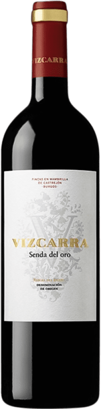 14,95 € Envoi gratuit | Vin rouge Vizcarra Chêne D.O. Ribera del Duero Castille et Leon Espagne Tempranillo Bouteille 75 cl