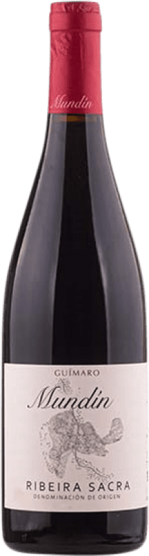 26,95 € Spedizione Gratuita | Vino rosso Guímaro Mundín D.O. Ribeira Sacra Galizia Spagna Mencía Bottiglia 75 cl