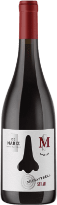 12,95 € Бесплатная доставка | Красное вино De Nariz Coupage Monastrell Syrah D.O. Yecla Регион Мурсия Испания Syrah, Monastrell бутылка 75 cl