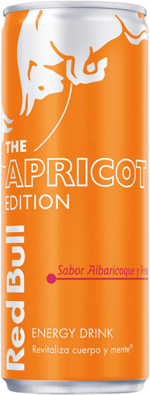 55,95 € Envoi gratuit | Boîte de 24 unités Boissons Fraîches Red Bull Energy Drink Albaricoque y Fresa Autriche Canette 25 cl