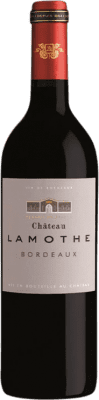 13,95 € Free Shipping | Red wine Château Lamothe A.O.C. Bordeaux Bordeaux France Merlot, Cabernet Sauvignon, Petit Verdot Bottle 75 cl