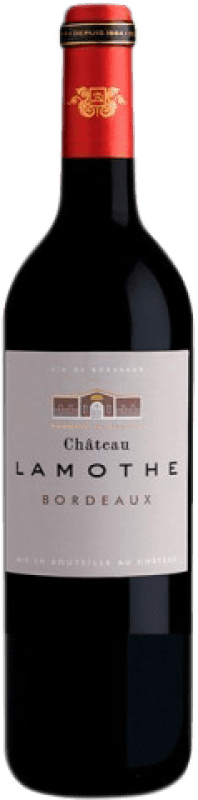 13,95 € 送料無料 | 赤ワイン Château Lamothe A.O.C. Bordeaux ボルドー フランス Merlot, Cabernet Sauvignon, Petit Verdot ボトル 75 cl