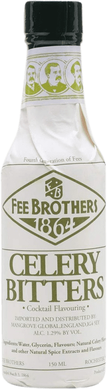 17,95 € Envío gratis | Schnapp Fee Brothers Bitter Celery Estados Unidos Botellín 15 cl