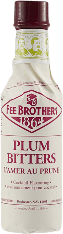 24,95 € 免费送货 | 施纳普斯 Fee Brothers Bitters 美国 小瓶装 15 cl Plum — 李子