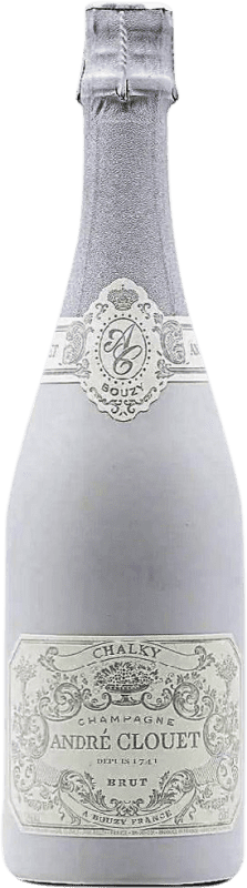 58,95 € Free Shipping | White Sparkling Wine André Clouet Chalky Grand Cru A.O.C. Champagne Champagne France Chardonnay 75 cl