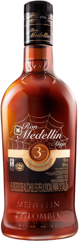 18,95 € Spedizione Gratuita | Rum Medellín Añejo — Invecchiato Colombia 3 Anni 70 cl