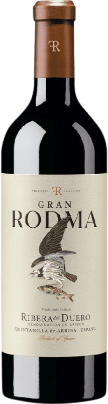 62,95 € Envio grátis | Vinho tinto Finca Rodma Gran Rodma D.O. Ribera del Duero Castela e Leão Espanha Tempranillo Garrafa 75 cl