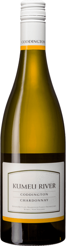 44,95 € Kostenloser Versand | Weißwein Kumeu River Coddington Neuseeland Chardonnay Flasche 75 cl