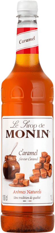 18,95 € Envio grátis | Schnapp Monin Sirope Caramelo PET França Garrafa 1 L Sem Álcool