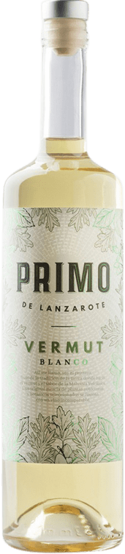 26,95 € Бесплатная доставка | Вермут Primo de Lanzarote Blanco Испания Malvasía бутылка 75 cl