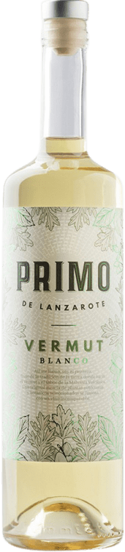 26,95 € Envío gratis | Vermut Primo de Lanzarote Blanco España Malvasía Botella 75 cl