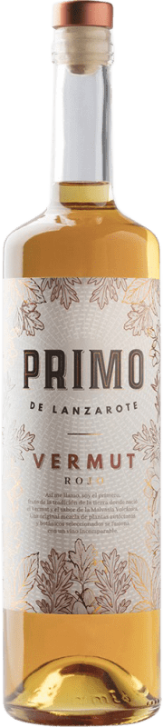 19,95 € Envío gratis | Vermut Primo de Lanzarote Rojo Tinto España Malvasía 75 cl