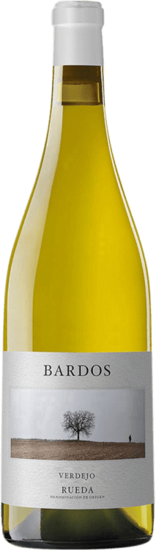16,95 € Spedizione Gratuita | Vino bianco Vintae Bardos Blanco D.O. Rueda Castilla y León Spagna Verdejo Bottiglia Magnum 1,5 L