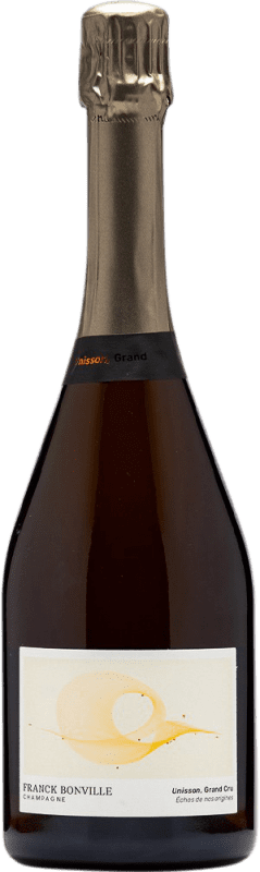 65,95 € 送料無料 | 白スパークリングワイン Franck Bonville Unisson Grand Cru A.O.C. Champagne シャンパン フランス Chardonnay ボトル 75 cl
