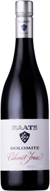 33,95 € Free Shipping | Red wine Raats Family Dolomite South Africa Cabernet Franc Bottle 75 cl