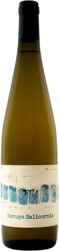 25,95 € Kostenloser Versand | Weißwein Narupa Salicornia D.O. Rías Baixas Galizien Spanien Albariño Flasche 75 cl