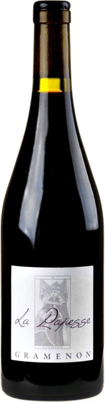 49,95 € Бесплатная доставка | Красное вино Domaine Gramenon Le Papesse A.O.C. Côtes du Rhône Рона Франция Syrah — Сира, Garnacha — Гренаш Бутылка 75 cl