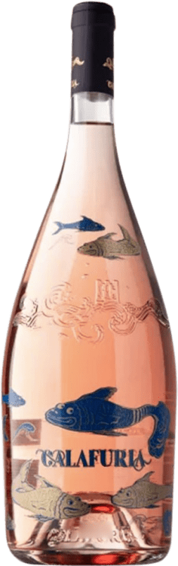 33,95 € Spedizione Gratuita | Vino rosato Marchesi Antinori Calafuria Tormaresca I.G.T. Salento Italia Negroamaro Bottiglia Magnum 1,5 L