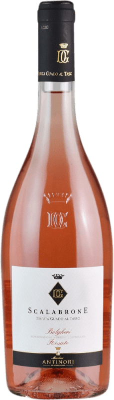 25,95 € Free Shipping | Rosé wine Guado al Tasso Scalabrone D.O.C. Bolgheri Tuscany Italy Merlot, Syrah, Cabernet Sauvignon Bottle 75 cl