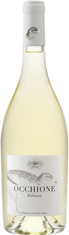 24,95 € Envío gratis | Vino blanco Tenuta di Biserno Campo di Sasso Occhione I.G.T. Toscana Toscana Italia Botella 75 cl